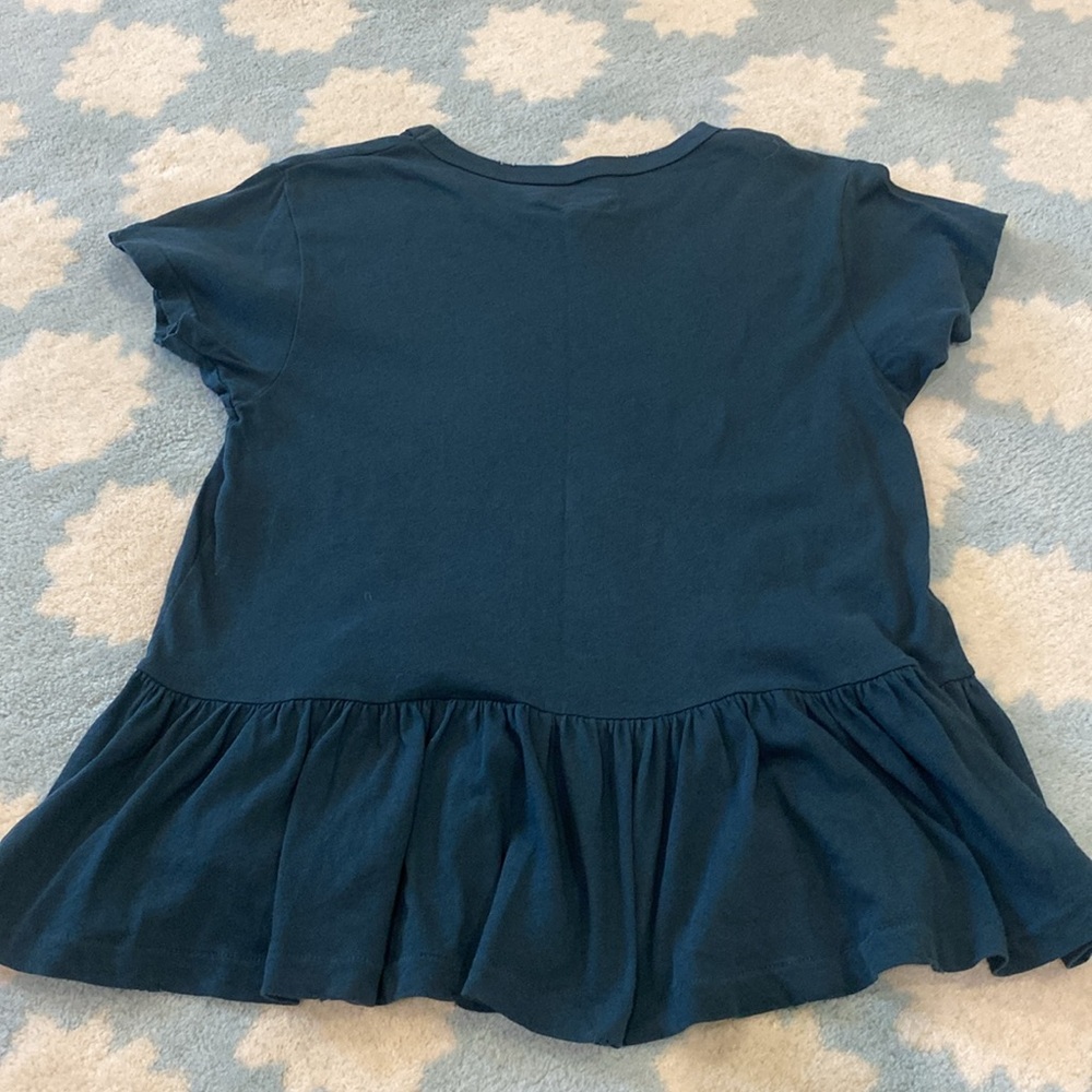 THE GREAT Ruffle Tee - Picture 4 of 5